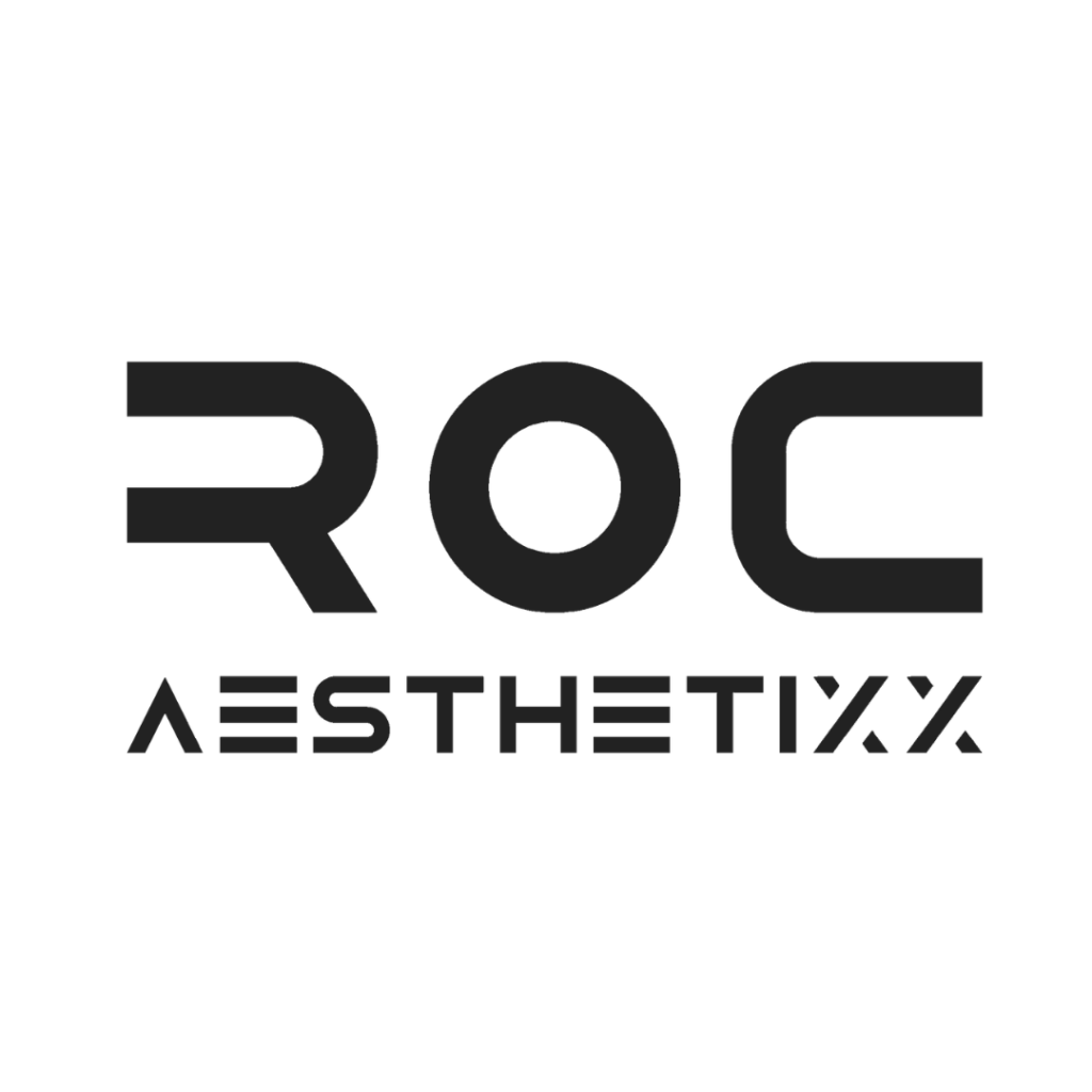 Roc Aesthetics Black Logo