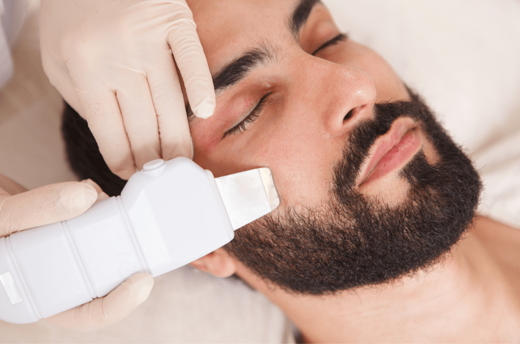 facial for men in Vancouver