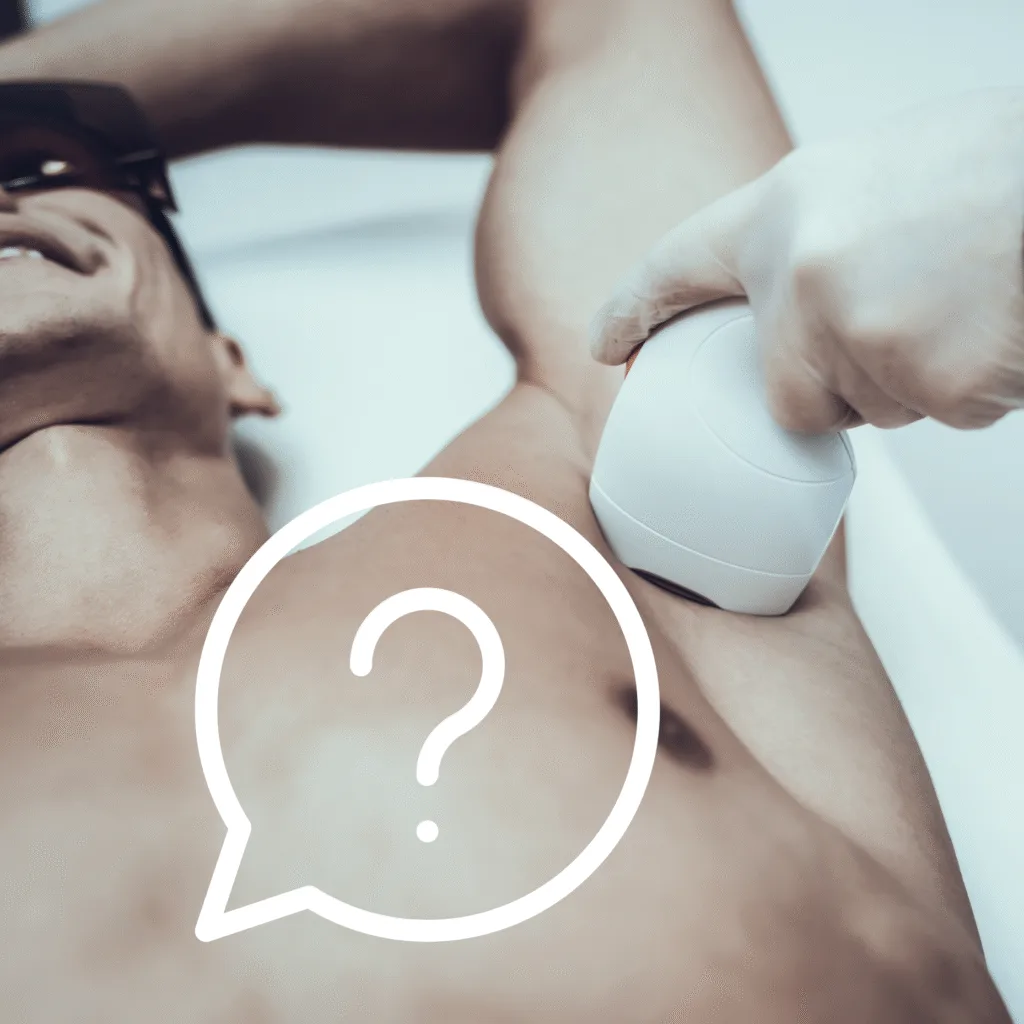 Laser Hair-Removal consultation for men